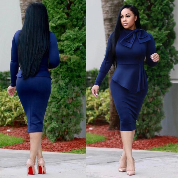 Dresses & Skirts - Pretty Soul Women Elegant Long Sleeve